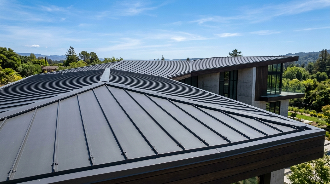 Nasta Bau premium roof and metalwork backdrop